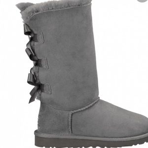 Tall Grey Ugg Bailey Boots